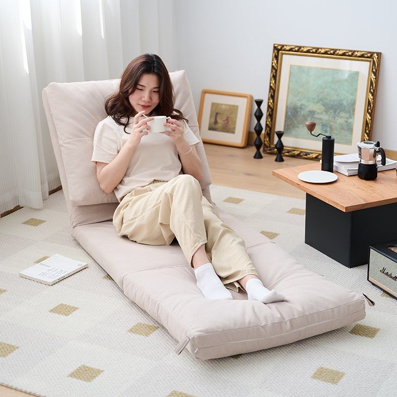 懒人卧室靠背椅折叠小沙发床上榻榻米飘窗支撑躺座椅单人坐靠椅子,淘宝优惠券,粉丝福利购,淘宝优惠卷
