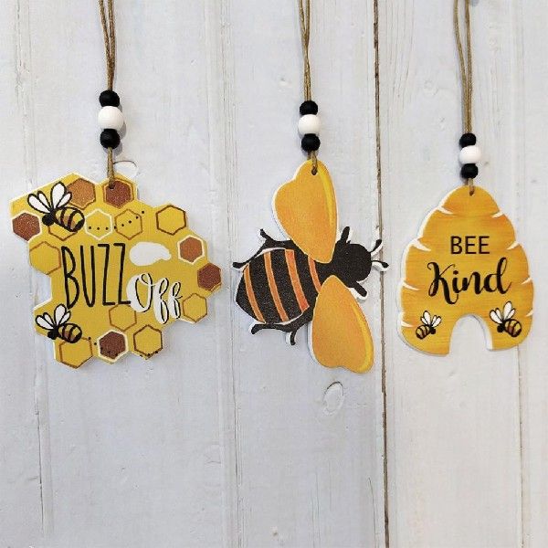 推荐Home Decor 3Pcs/Set Practical Bee Day Honeycomb Bee - 图1