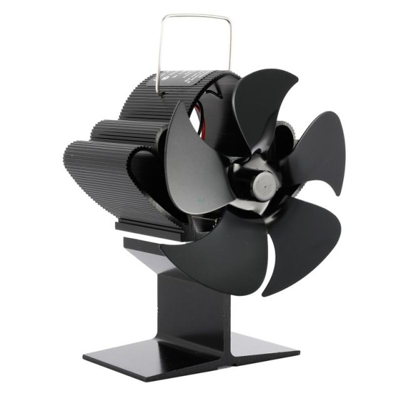 推荐SF103S 5 Blades Heat Powered Stove Fan for Wood Log Burn - 图3