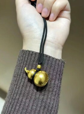 金包银古法葫芦吊坠女金包银福禄项链挂坠男首饰饰品