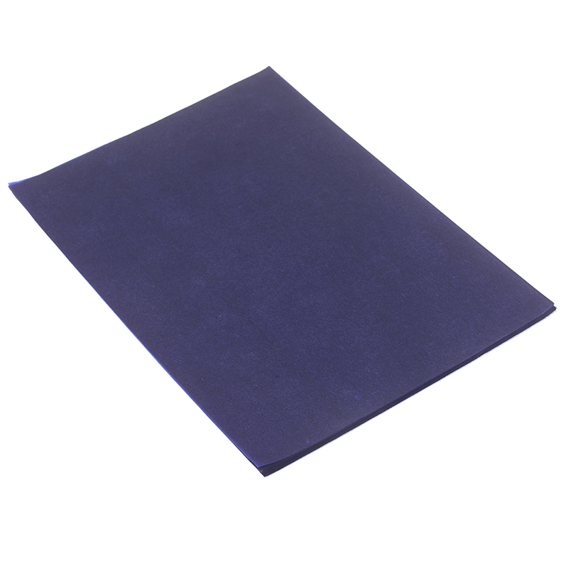 推荐100Pcs blue A4 Copy Carbon Paper Painting Tracing Paper - 图1