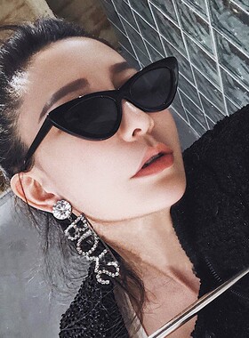 新品Vintage Cateye Sunglasses Women Sexy ReNtro Cat Eye Sun