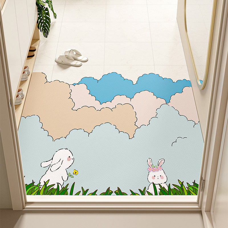 与风与海入户门地垫PVC可擦洗门垫进门门口脚垫家用地毯垫可裁剪,淘宝优惠券,粉丝福利购,淘宝优惠卷