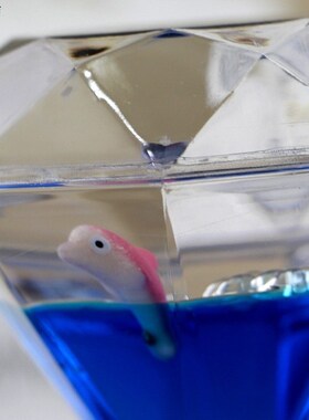 新款魔笔筒沙漏计时器儿童流沙水晶球荧光漏斗儿童家居摆件