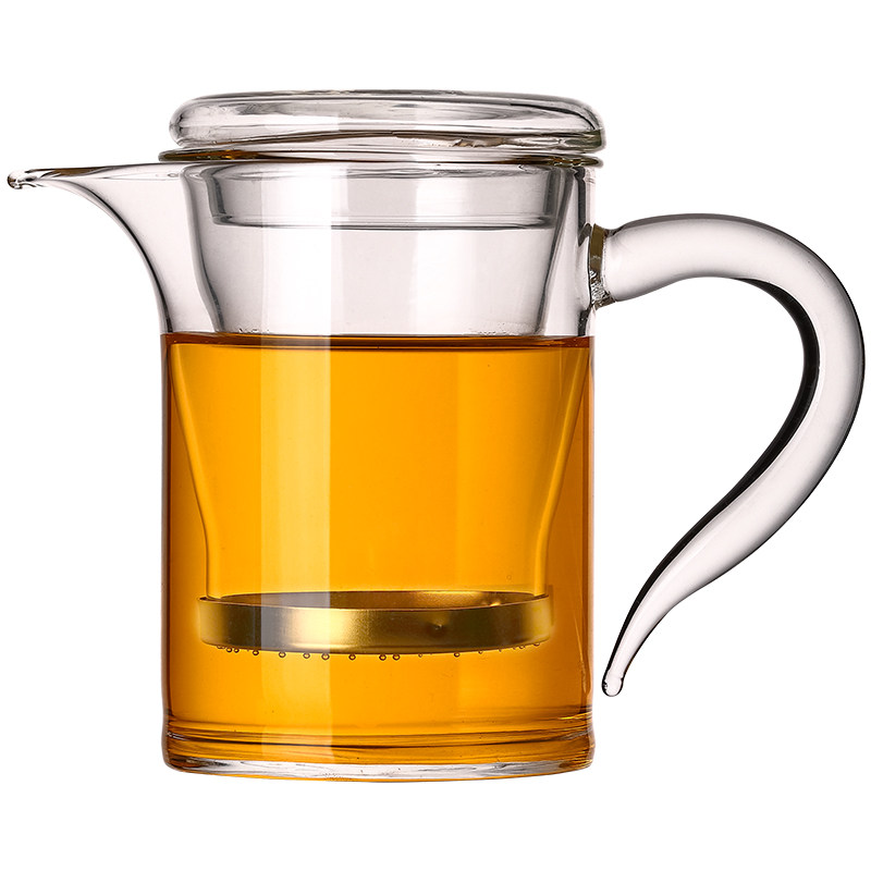 Japanese Kung Fu teapot glass tea maker small one person lazy simple tea cup filter black tea tea set