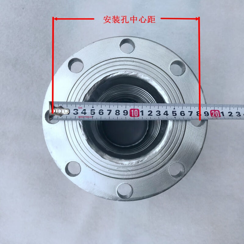 不锈钢法兰式金属软管/波纹管/软连接DN50658010012515020N80全30 - 图1