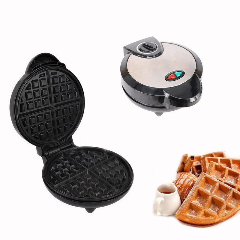 速发Stainless Steel Waffle Machine Sandwich Maker Machine Br - 图0