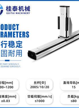 KR1式5半封闭结构直s线导轨滑台盖板3滚珠丝杆电动铝型材