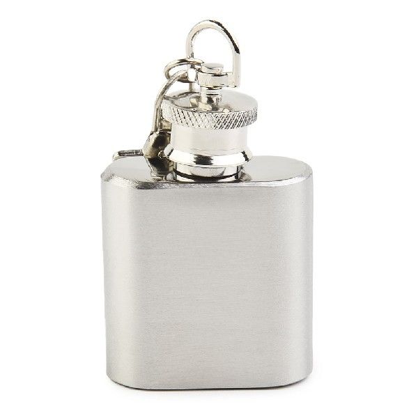 推荐Travel Flagon Hip Flask Sliver Stainless Steel Vodka For - 图2