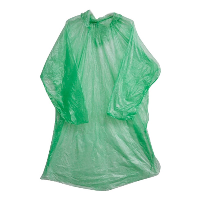 10 pcs Poncho Raincoat,Disposable Emergency Rain Cover Jacke - 图0