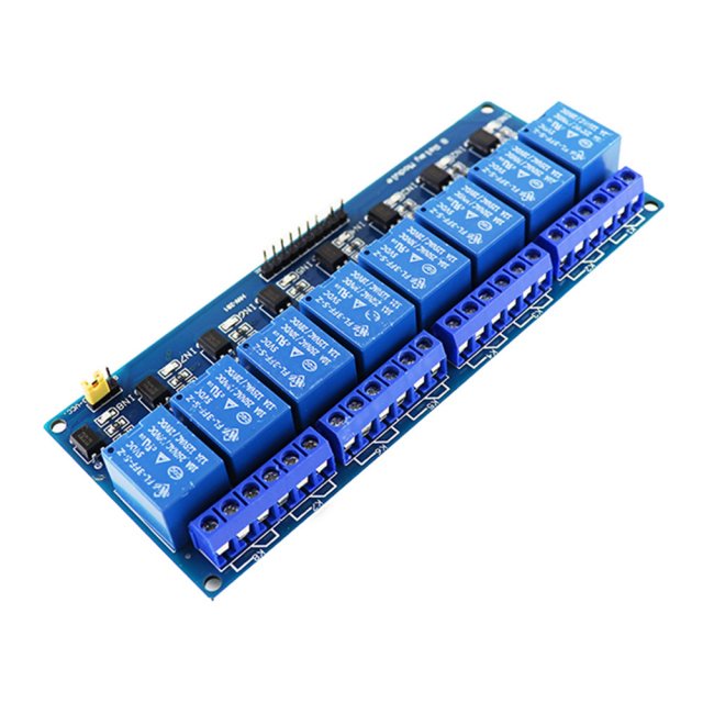 极速5V 8 Channel Relay Module with Optocoupler Relay Output - 图2