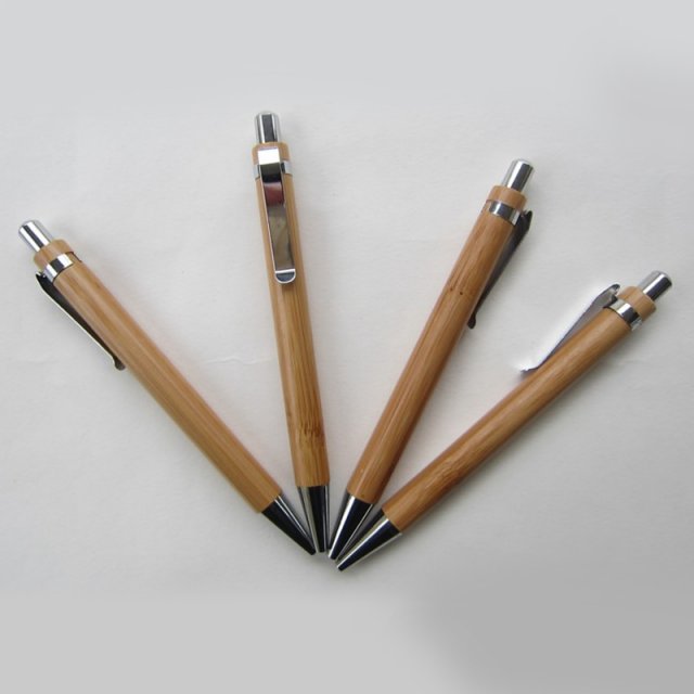 推荐Luffa Ballpoint Pen Sets Misc. Quantities Bamboo Wood Wr - 图1