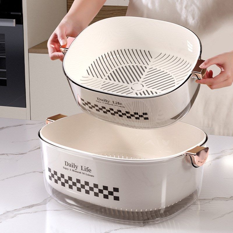 乌市发货新疆水篮厨房用品家用水果盘客厅淘米洗水果蔬菜篮子,淘宝优惠券,粉丝福利购,淘宝优惠卷