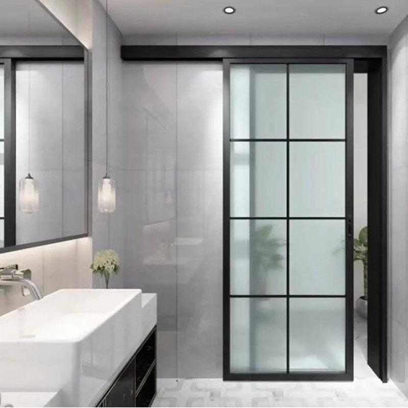 定制推拉门隔断玻璃单轨单扇吊趟门单吊门单推门卫生间门厨房门