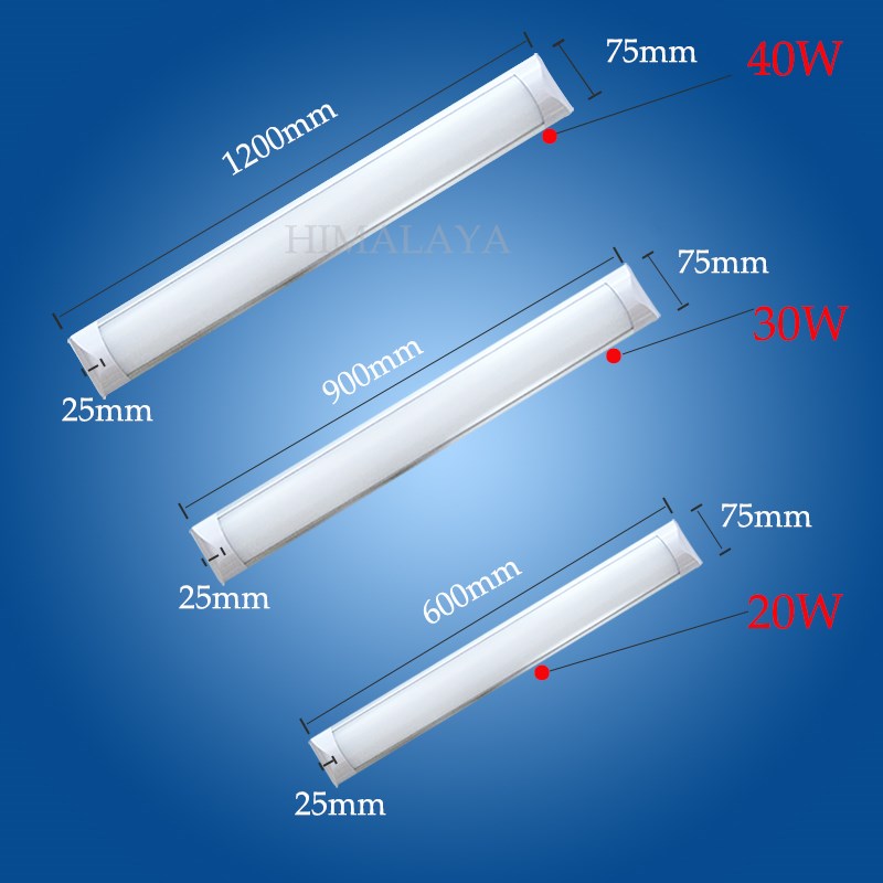 Toika 20w Integration 0.6m LED tube fixture/brackeXt batten - 图1