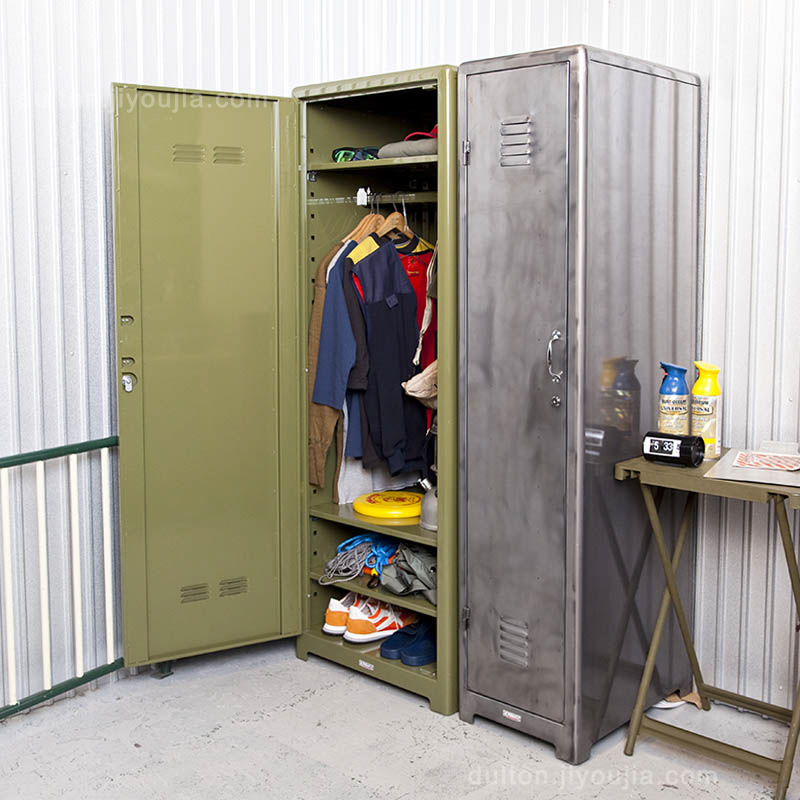 稻谷藏库DULTON金属更衣柜 家用简约防水收纳储物柜子 运费到付 - 图2