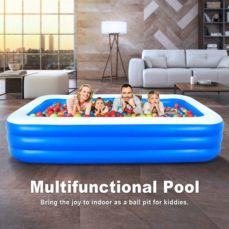 极速Inflatable Swimming Pool Courtyard Outdoor Toy Swimming - 图1