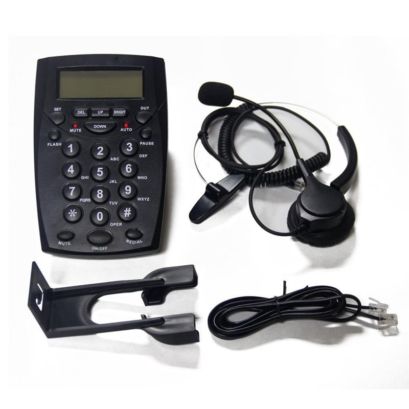 推荐Corded Headset Telephone Hands Free Noise Cancelling Tel - 图1