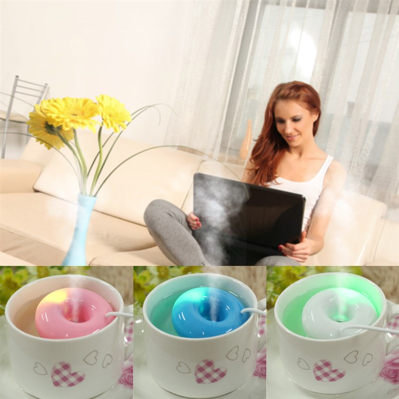 Mini Air Ulirasonic Home Silent Donuts iOloattng HumFdifi - 图2