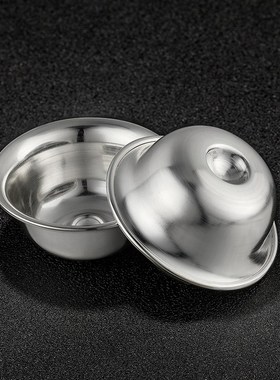 s990银水碗供水碗手工光面6cm套餐净水碗7个装供佛净水杯银碗套装