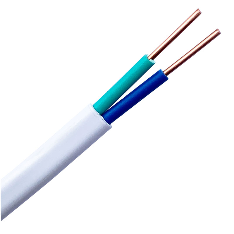 国标硬软线2芯纯铜芯BVVB电线电缆1.5/2.5/4/6平方家用护套线-图3
