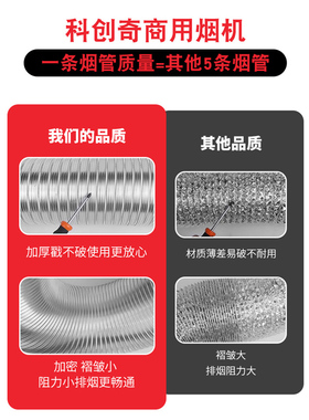 商用抽油烟机不锈钢大吸力餐饮厨房家用土竈柴火竈净化器排烟通风