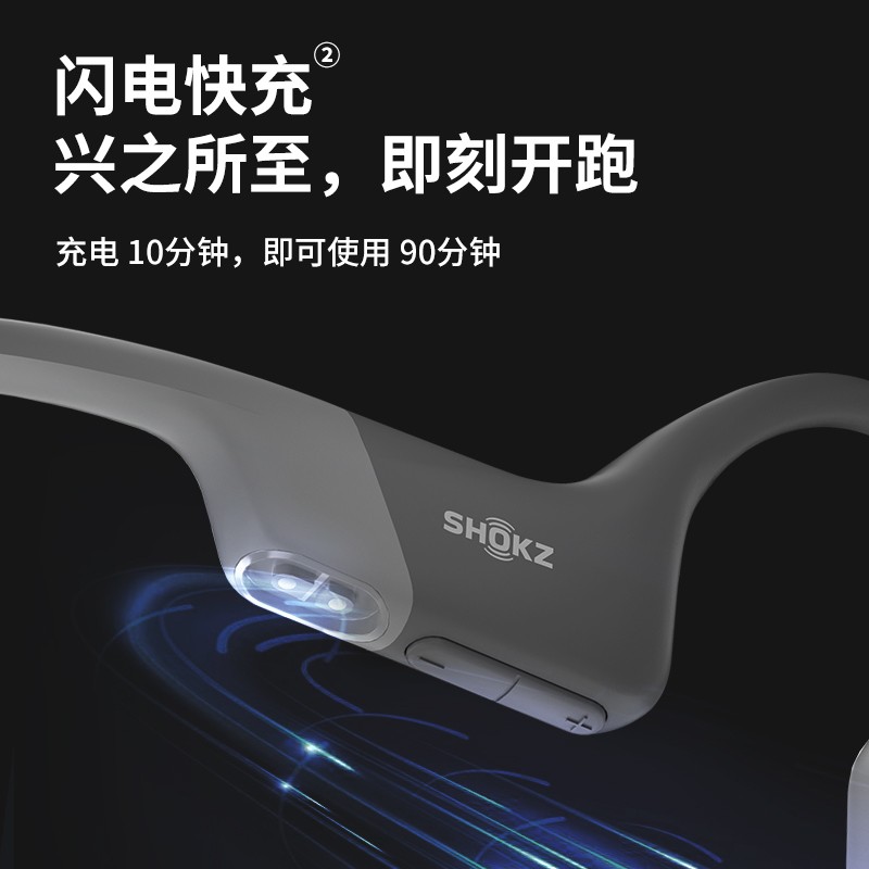 Shokz韶音AS800x骨传导蓝牙运动耳机不入耳S803 - 图2