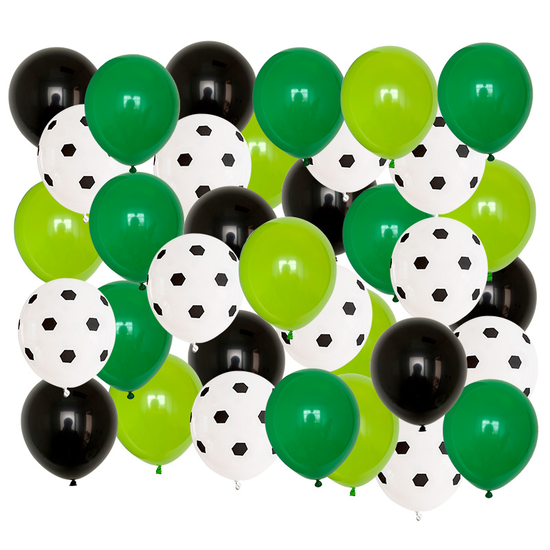 推荐40pcs 12 inch Thicken Soccer Balls Football Latex Balloo - 图2