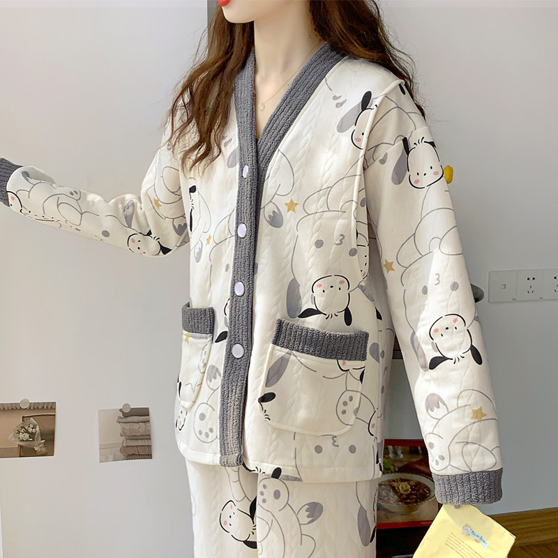 秋冬季空气棉月子服春秋产后外穿喂奶哺乳孕妇睡衣产妇家居服,淘宝优惠券,粉丝福利购,淘宝优惠卷