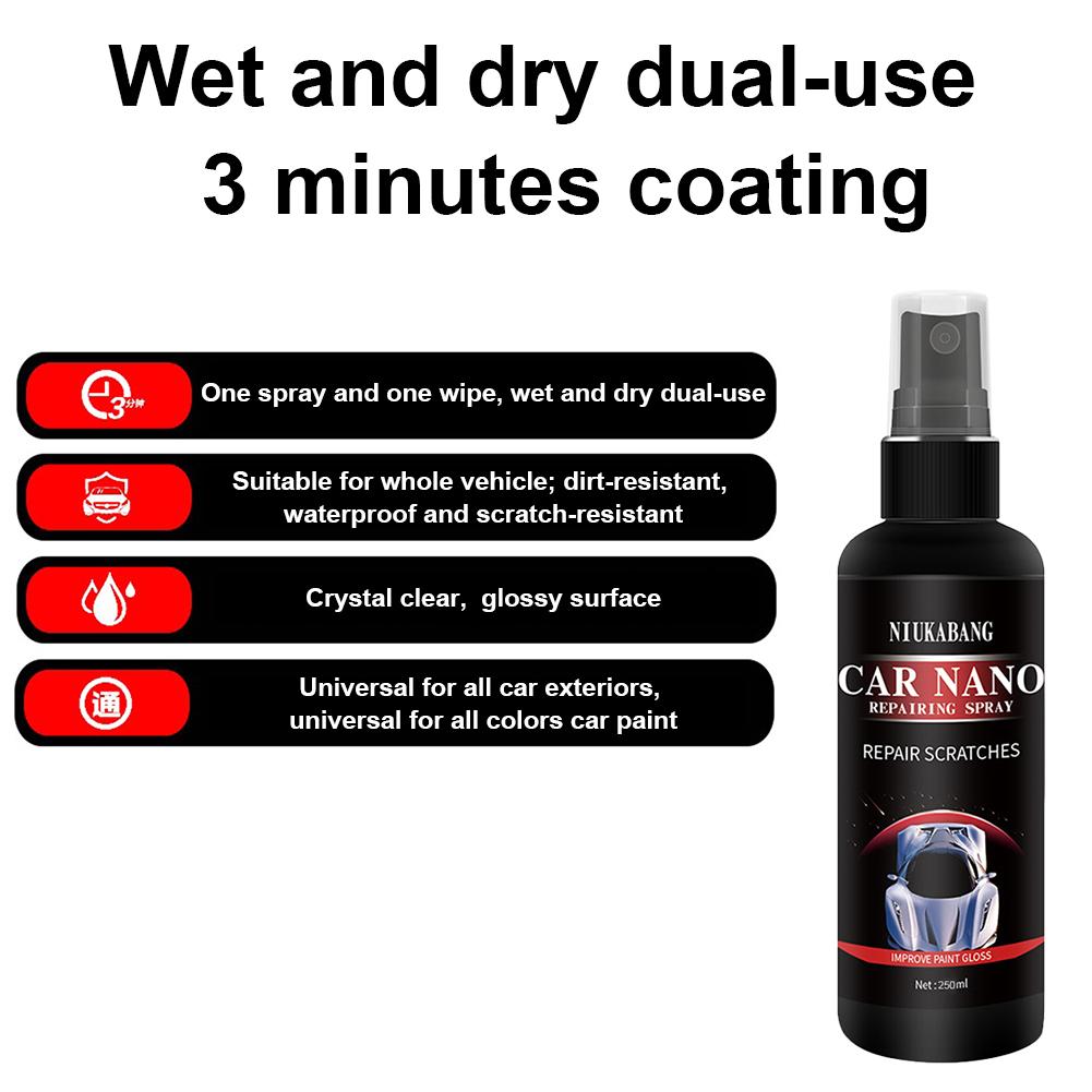 速发100ml Car Scratch Repair Nano Auto Lacquer Paint Care Po - 图2