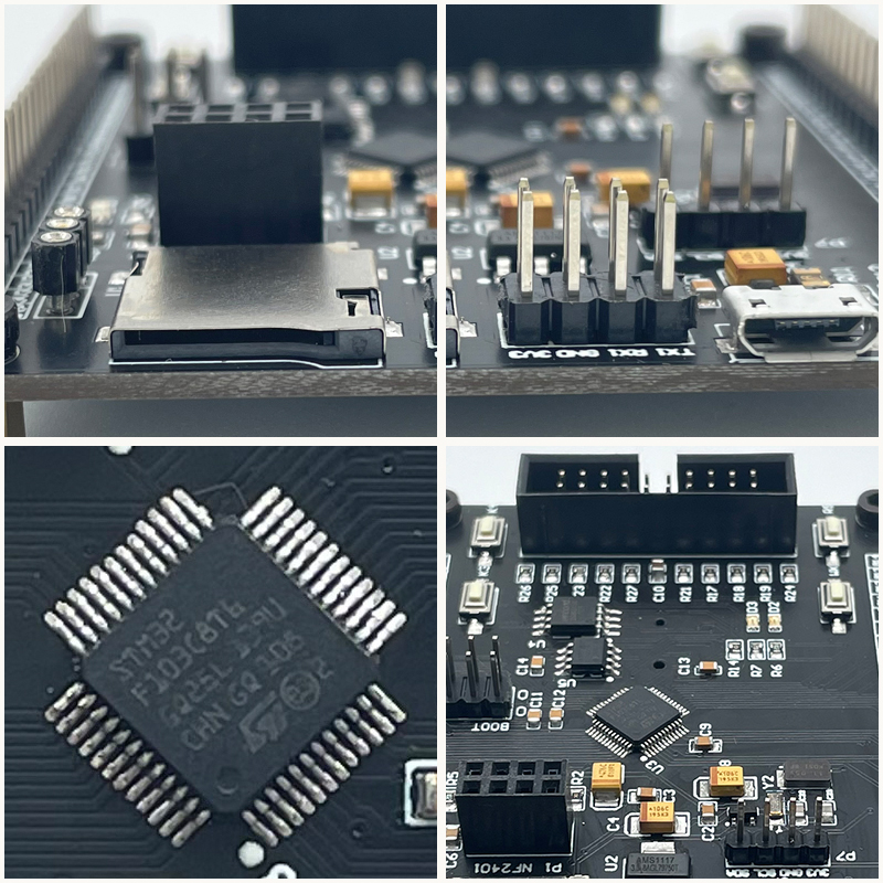 全新STM32F103C8T6开发板STMD32F1学习板核心板评估板含例程主芯 - 图1