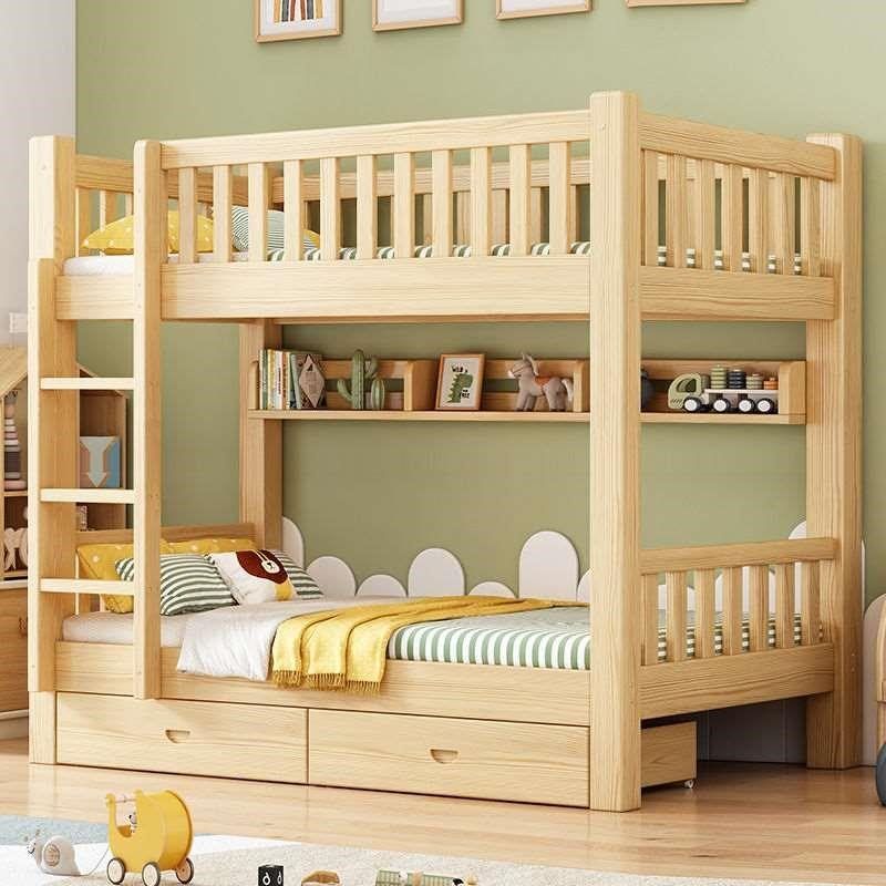实木上下铺二层双人床员工宿舍高低子母床两层儿童床上下床双层床,淘宝优惠券,粉丝福利购,淘宝优惠卷