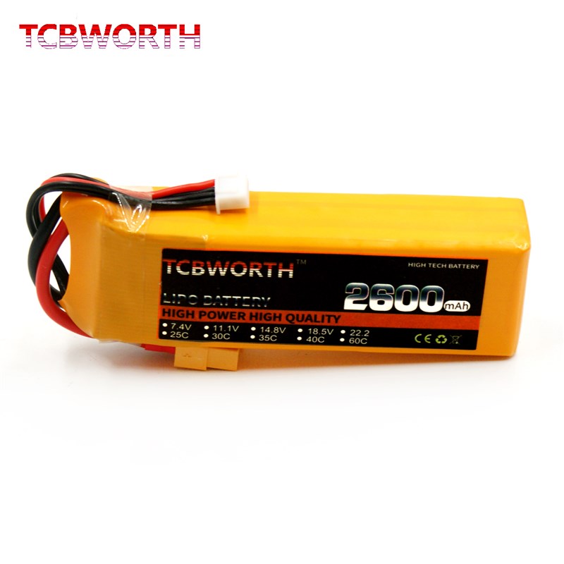 3S RC LiPo6B ttery 3S 11.1V 1300 1500 1800 2200 2a00 3000 35 - 图0