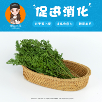 Promotion Nato Sister and Rabbit Carrot U Tassel Roasted Pasta Natural Vegetable Rabbit Dried Grass New