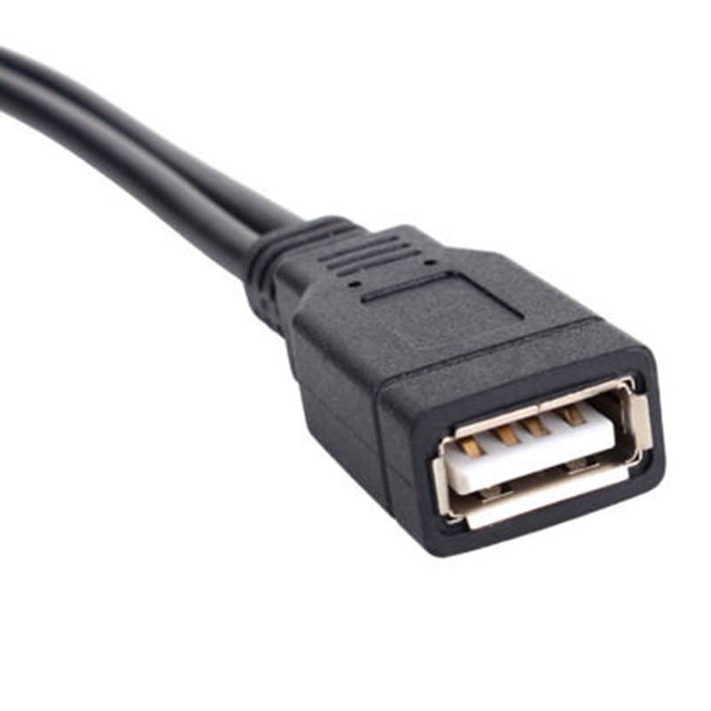 New USB 2.0 1 Female To 2 Male Y Splitter Data Sync Chargin - 图3