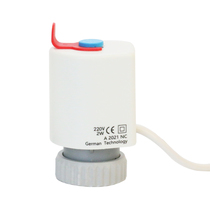 Ground Heating Water Distributor Electric Heat Actuator Temperature Control Switch Everclosed Type Geothermal Earth Warm Electric Solenoid Valve New