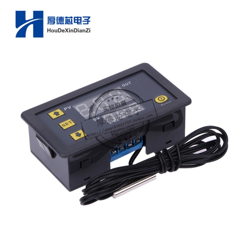 W3230高精度温度控制器数显温控器模块控温开关微型12V24V/AC220V - 图1