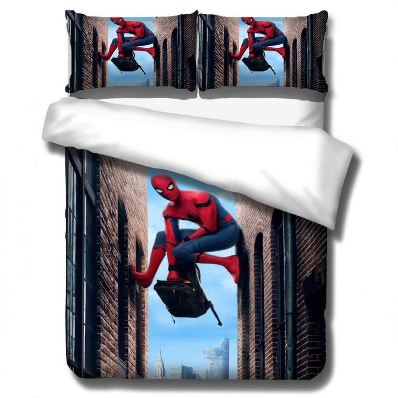 推荐Avengers Alliance 3D Venom Bedding Set Spiderman The Fla - 图1