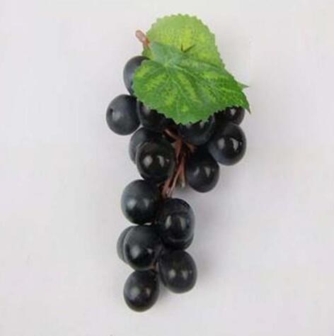 Lifelike Artificial Grapes Plastic Artificial flowers Fake D - 图0