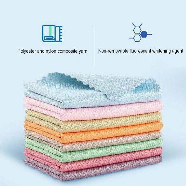 5/10PCS Special Fish Scale Wipss eor GlaTFs Cleaning - 图1