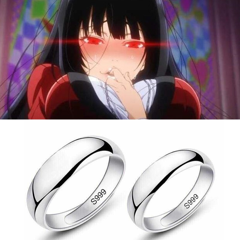 Kakegurui Ring Jabami Yumeko Ring Cosplay Props Glaze Simpl-图0