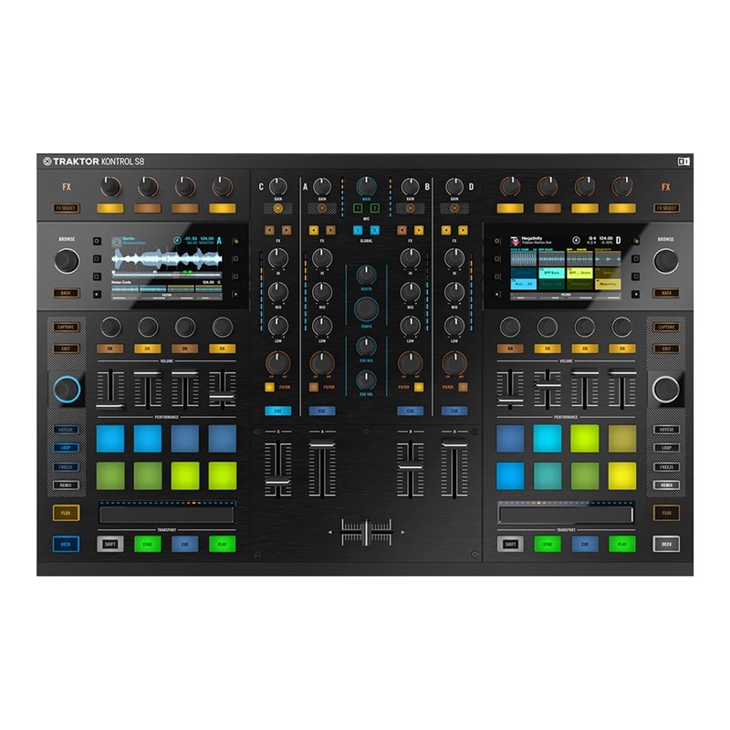 NI Traktor Kontrol S2 S4 S8 MK3 酒吧入门级全套DJ控制器打碟机 - 图3