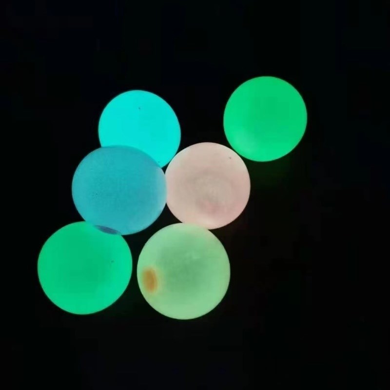 极速4pc Stick Wall Ball Fluorescent Squash Xmas Sticky Targe-图2