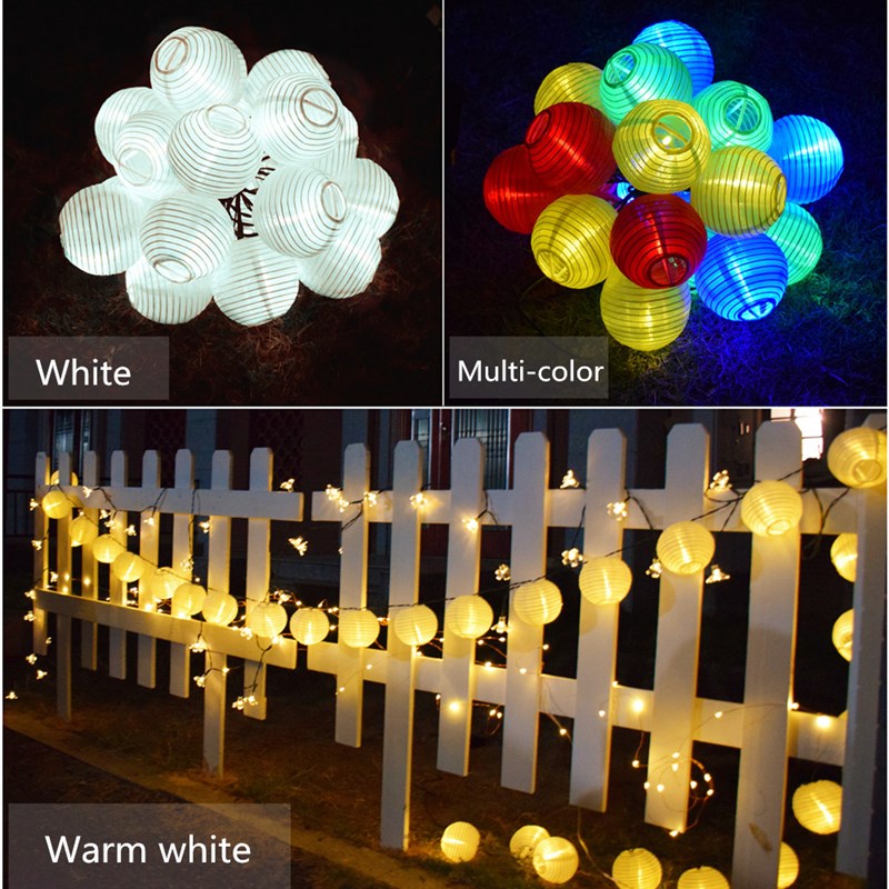 速发Solar Led Light Outdoor Garland Lantern Solar Lamp Garde - 图3