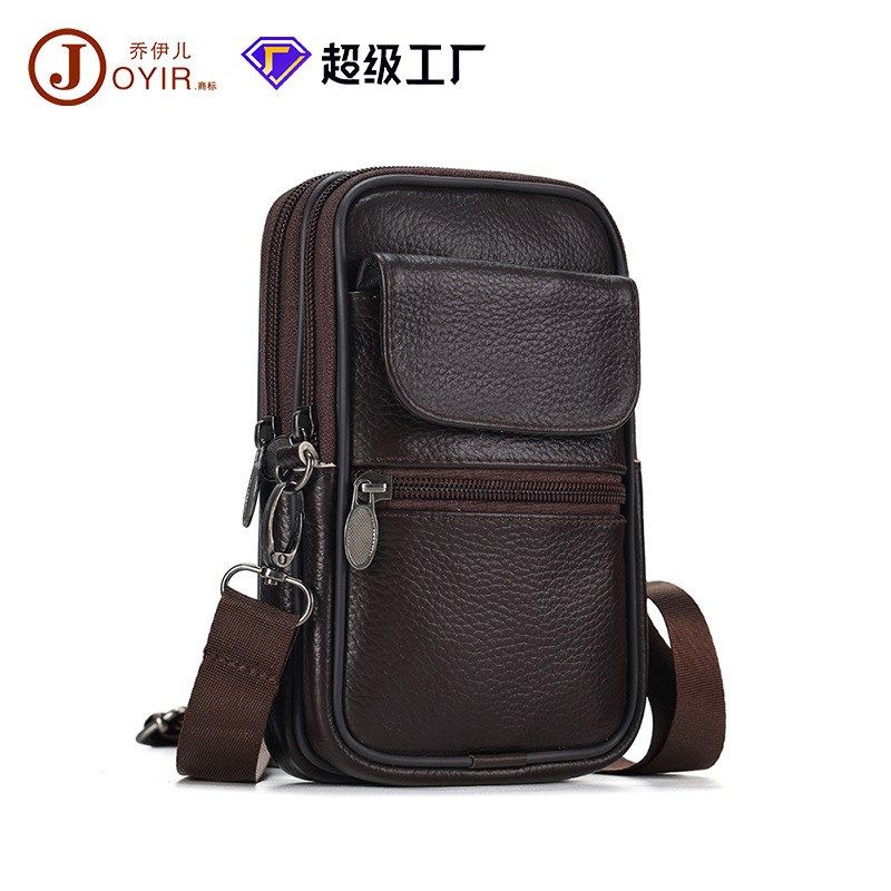 头层斜挎包男户外运动腰包男士包生意收钱包多功能男包包,淘宝优惠券,粉丝福利购,淘宝优惠卷