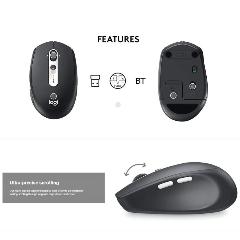 推荐Logitech M590 Wireless Mute Mouse 2.4GHz Unifying Dual M - 图1