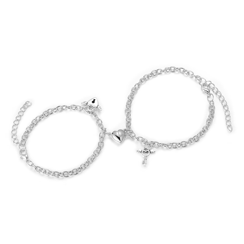 Valentine's Day lovers bracelet Couples jewelry 磁铁情侣手錬 - 图2