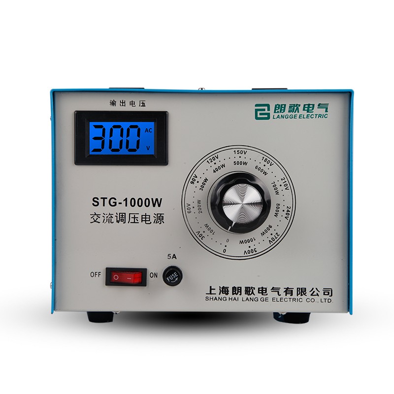 调压器220V单相交流电源0-300V可调变压器1KW接触式调压器1000W - 图1