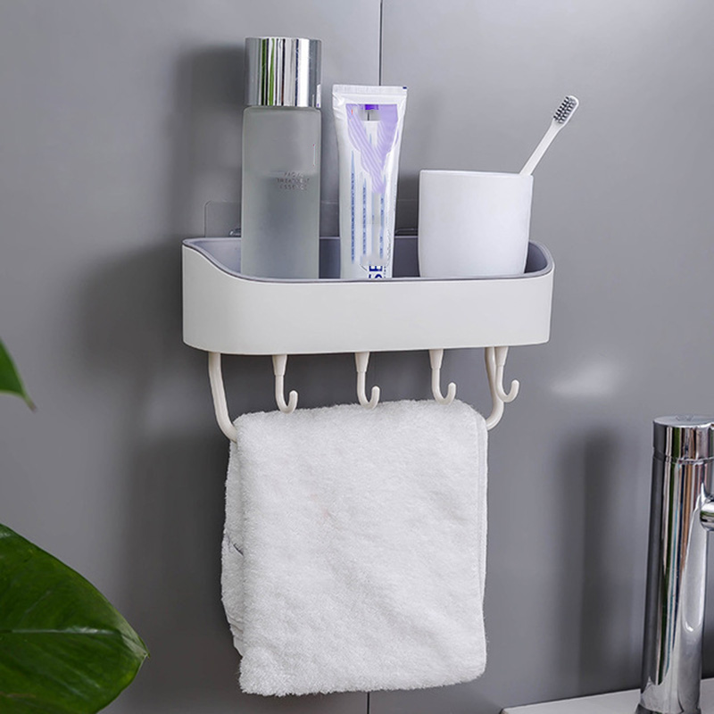 bathrodim wall hanging rack bathroom culto-funmtional - 图0