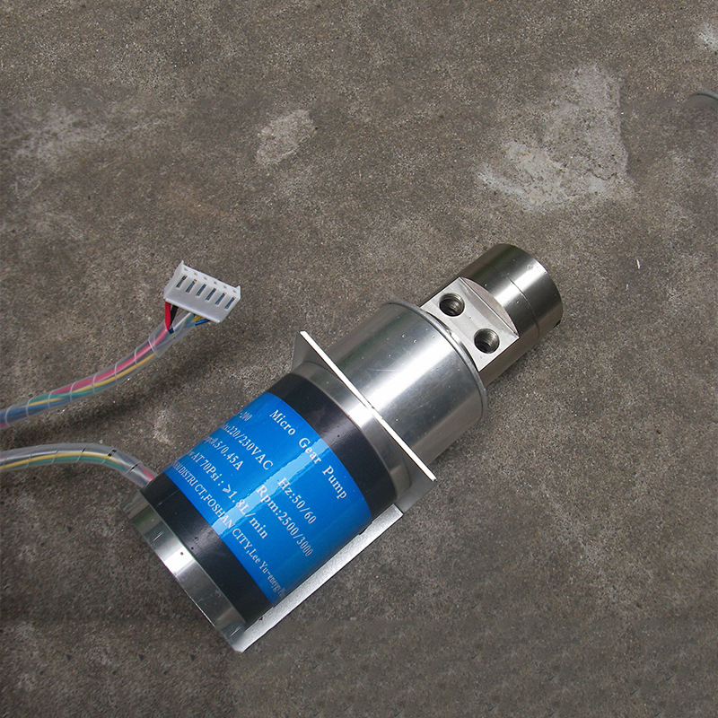 泵小钢微型锈型磁力驱动泵不锈钢K油不齿轮泵微型磁力泵-图3